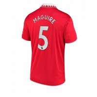 Manchester United Harry Maguire #5 Hjemmebanetrøje 2022-23 Kortærmet